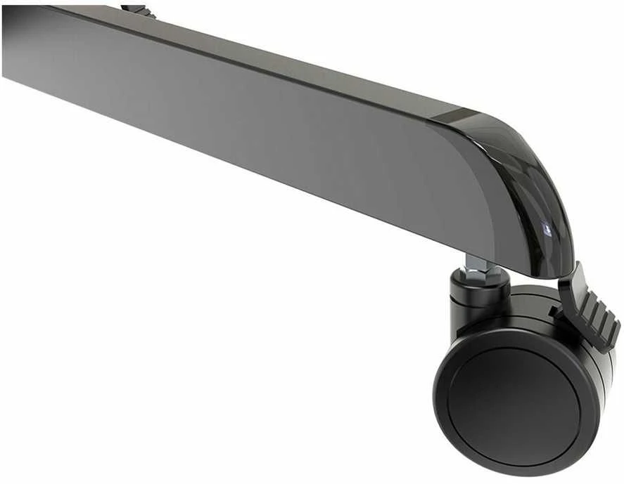 Laikiklis „Neomounts NEWSTAR“ MOBILUSIS PLOKŠČIAEKRANIO GRINDŲ STOVAS (AUKŠTIS: 160 CM) 37–70" Juodas