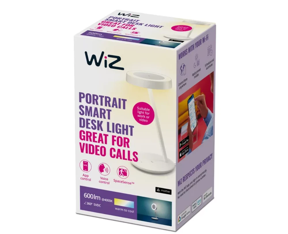 Stalinė lempa WiZ Smart WiFi Portrait | 2700-6500 K