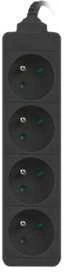LANBERG PS0-04E-0150-BK 1.5M Juodas 4X 230V Lanter EXTENSION PL. CABLE FROM FULL COPPER