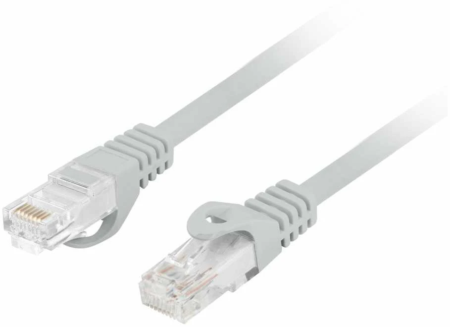 LANBERG Patchcord kat.6 UTP LSZH CU 10m pilkas Fluke pravaziavo