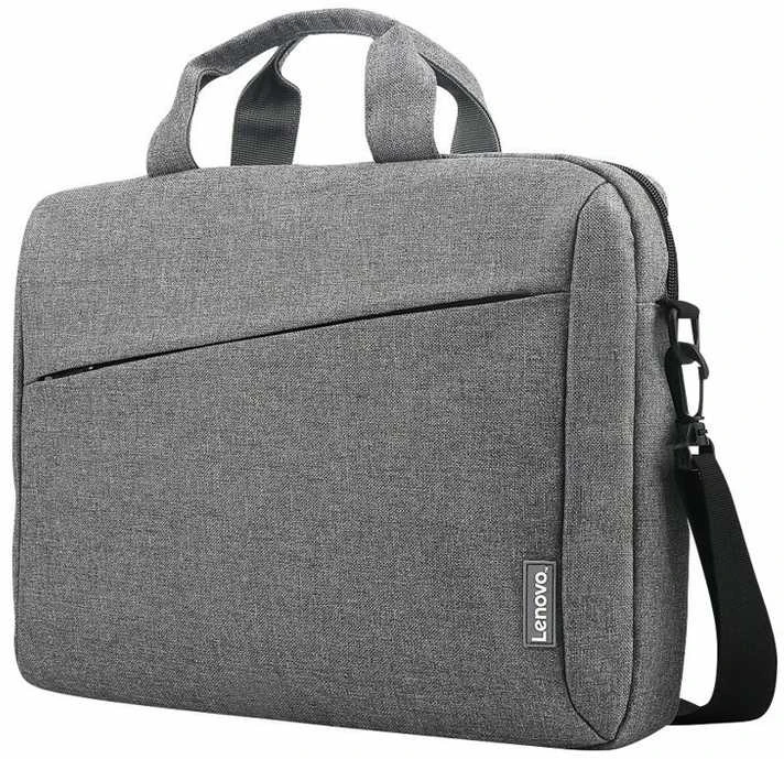 Lenovo | Essential | 15.6-inch Nešiojamas kompiuteris Casual Toploader T210 Pilkas | Messenger-Briefcase | Shoulder strap | Pilkas