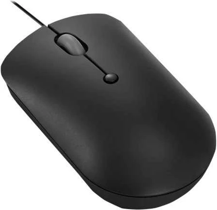 Lenovo | Compact Pelė | 400 | su laidu | USB-C | Raven juodas