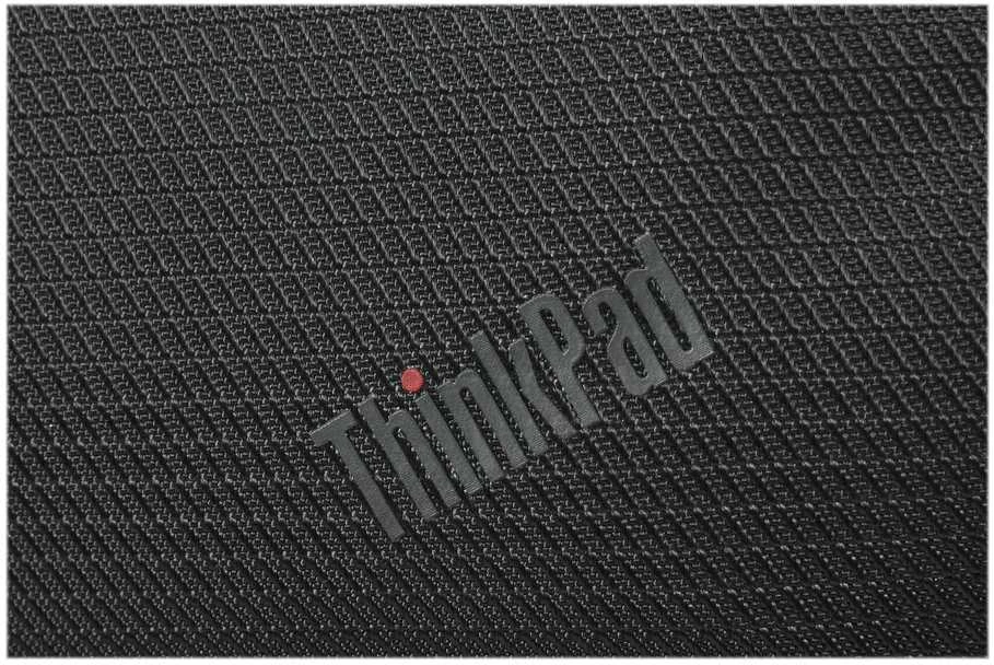 Lenovo | Essential | ThinkPad Essential 15.6" nešiojamas kompiuteris su viršutiniu dėklu (tvarus ir ekologiškas, pagamintas iš perdirbto PET: iš viso 7,5 %; išorė: 24 %) | Tinka iki 16" | Uždaras | Dirželis per petį | Juodas