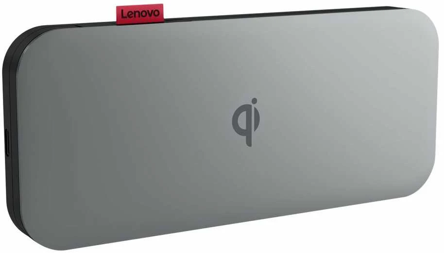 Lenovo | Wireless Mobile Power Bank | 40ALLG1WWW | 10000 mAh | 258 g | Thunder Juodas