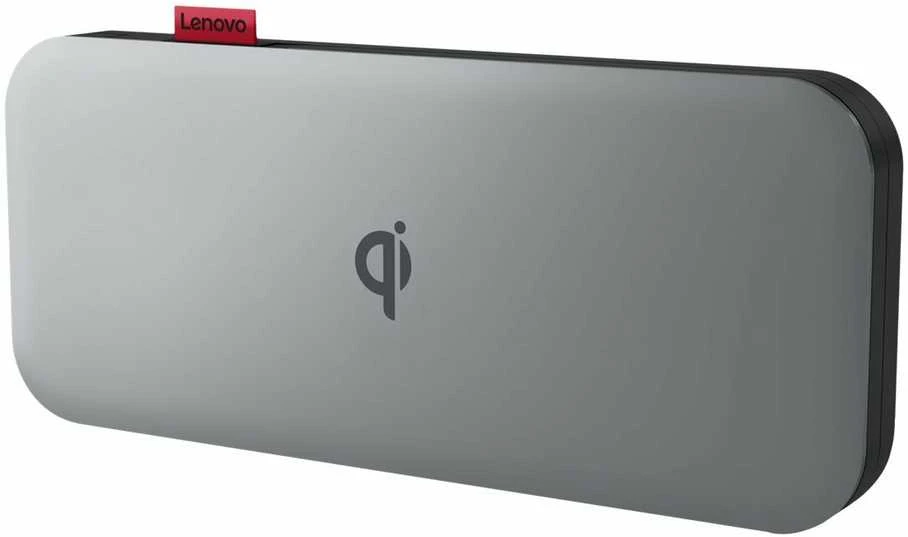 Lenovo | Wireless Mobile Power Bank | 40ALLG1WWW | 10000 mAh | 258 g | Thunder Juodas
