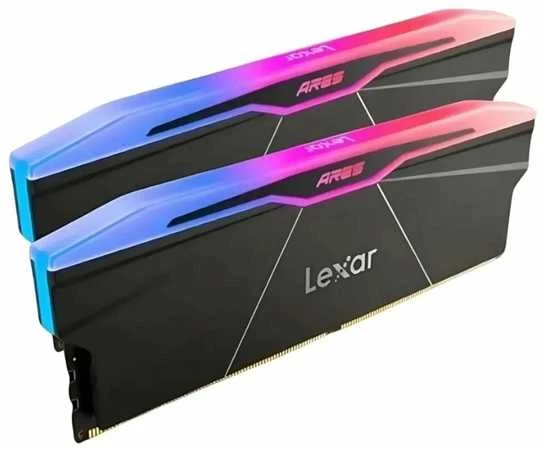 RAM „Lexar ARES RGB“ 32 GB (2 x 16 GB) DDR5 6000 MHz CL28 atmintis