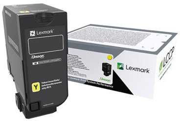 Lexmark standartinės našumo dažų kasetė | Kasetė | Geltona