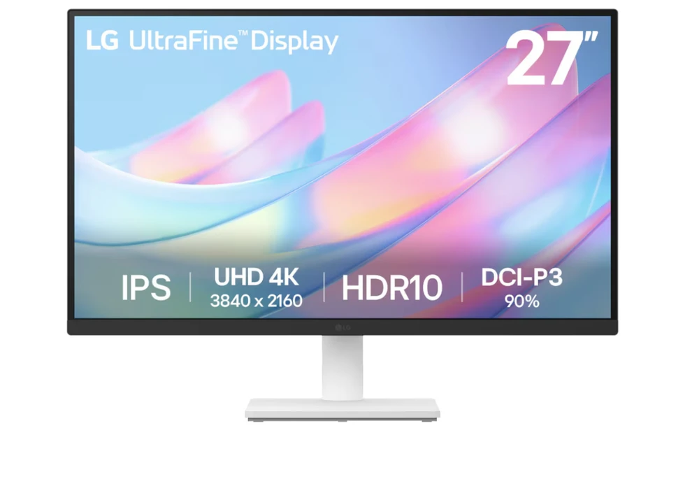 Monitorius LG | 27US500-W | 27 " | IPS | 16:9 | 60 Hz | 5 ms | 3840 x 2160 pikselių | 240 cd/m² | HDMI jungtys quantity 2