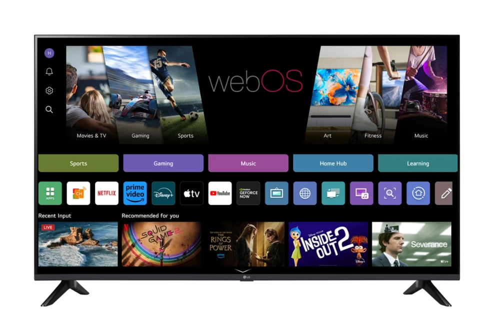 65 colių LG 65UA73003LA 4K išmanusis Televizorius 2025