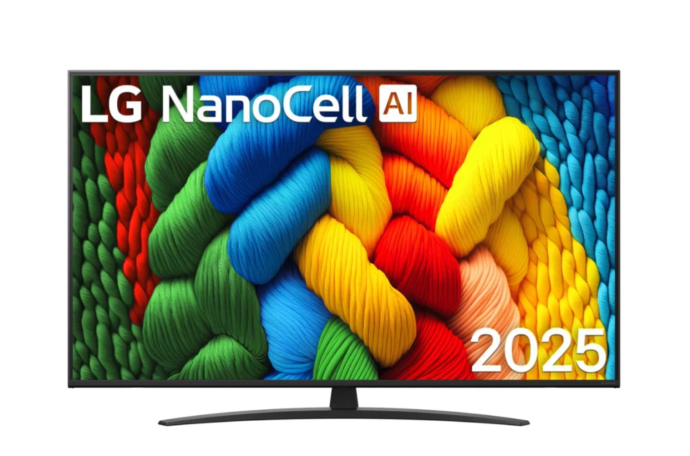 75 colių LG 75NANO81A3A 4K išmanusis Televizorius 2025