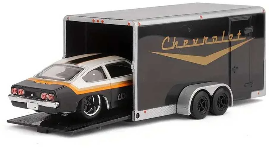 Jokomisiada Licencijuoti metaliniai automobiliai 1:64 – „Chevrolet Nomad 1955“ ir „Vega 1971