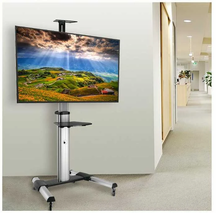 Laikiklis Logilink BP0025 TV stovo vežimėlis, reguliuojamas televizoriaus aukštis, 37–70“, maks. 50 kg | Prisijungti | Grindinis stovas | BP0025 | 30-70" | Maksimalus svoris (talpa) 50 kg