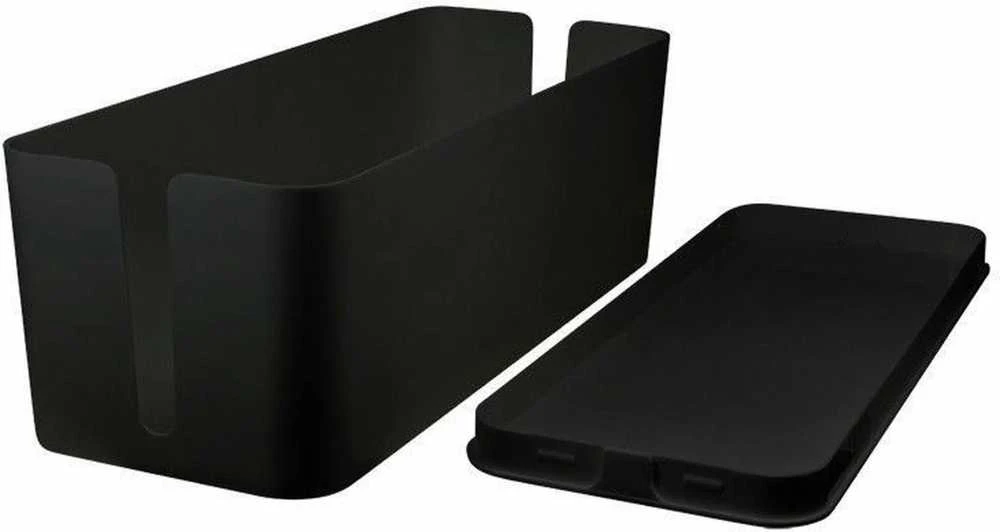 LOGILINK KAB0062 LOGILINK - Kabelių dėžutė, 407x157x133,5mm, Juodas