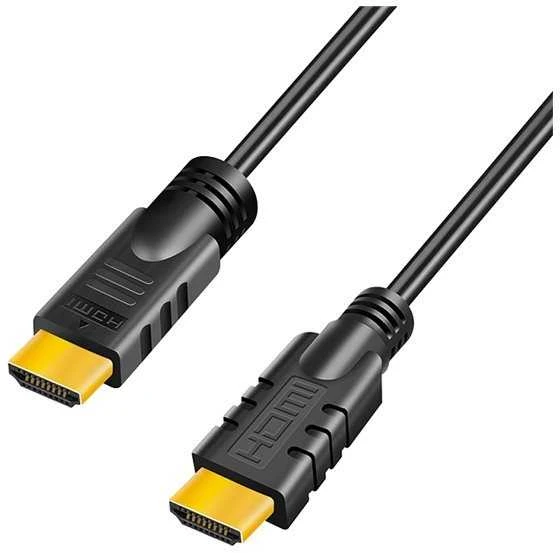 Logilink, CHA0020, 20m, Aktyvus, HDMI laidas, A tipo vyrelis, - HDMI tipo A vyriškas, juodas