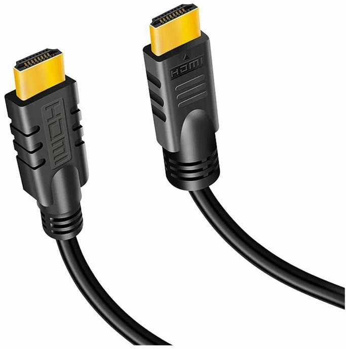 Logilink, CHA0020, 20m, Aktyvus, HDMI laidas, A tipo vyrelis, - HDMI tipo A vyriškas, juodas