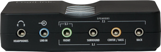LogiLink Prisijungti | USB garso dėžutė 7.1 8 kanalų | UA0099