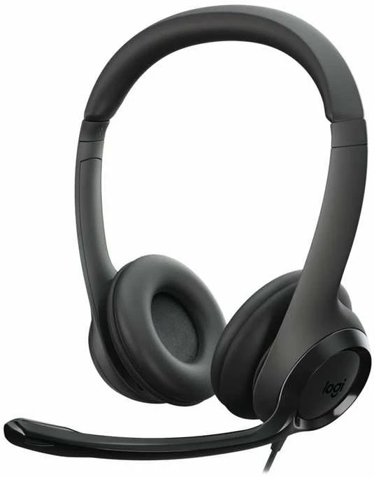 Universalios ausinės Logitech H390, su mikrofonu, USB jungtis