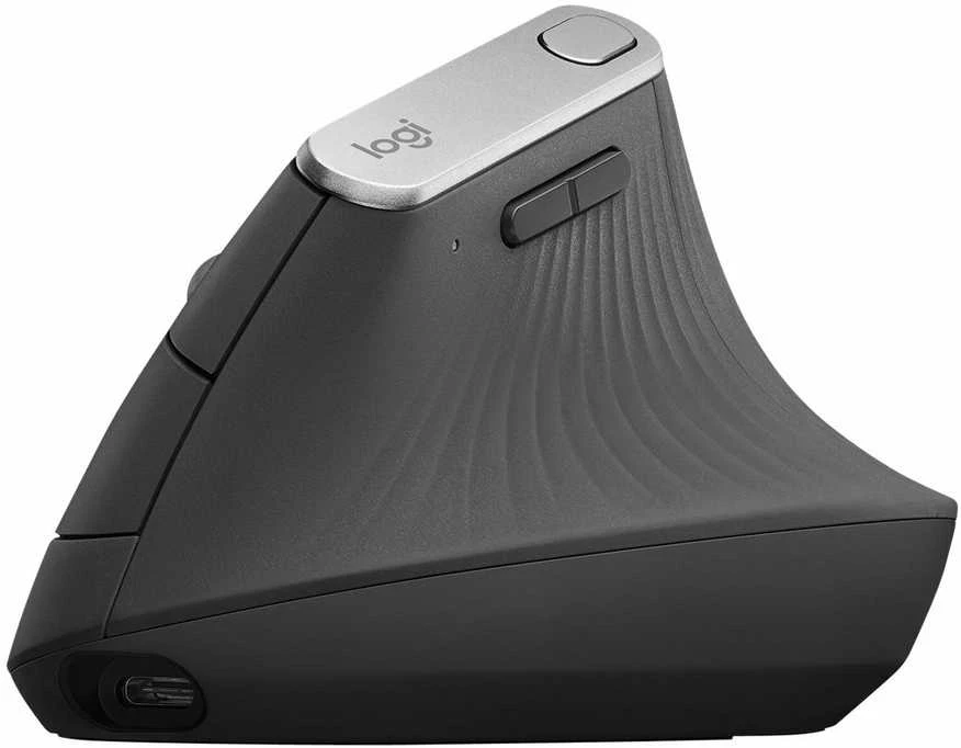 Belaidė pelė Logitech MX Vertical, pilka