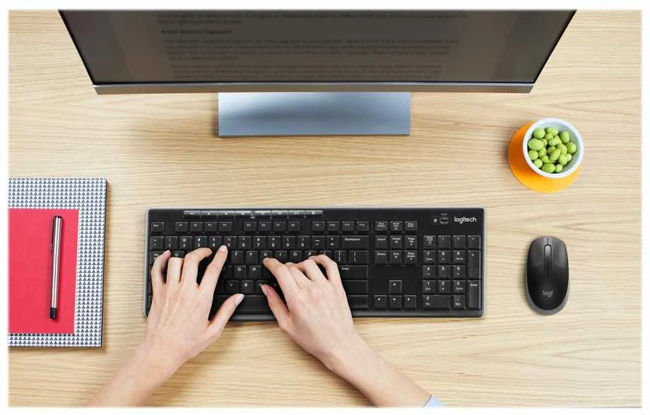 LOGITECH M190 Belaidė pelė - MID Pilkas