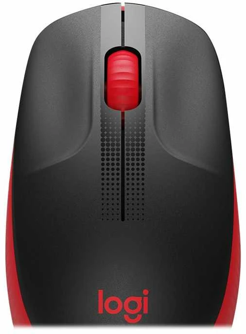 Belaidė pelė Logitech M190, raudonos spalvos