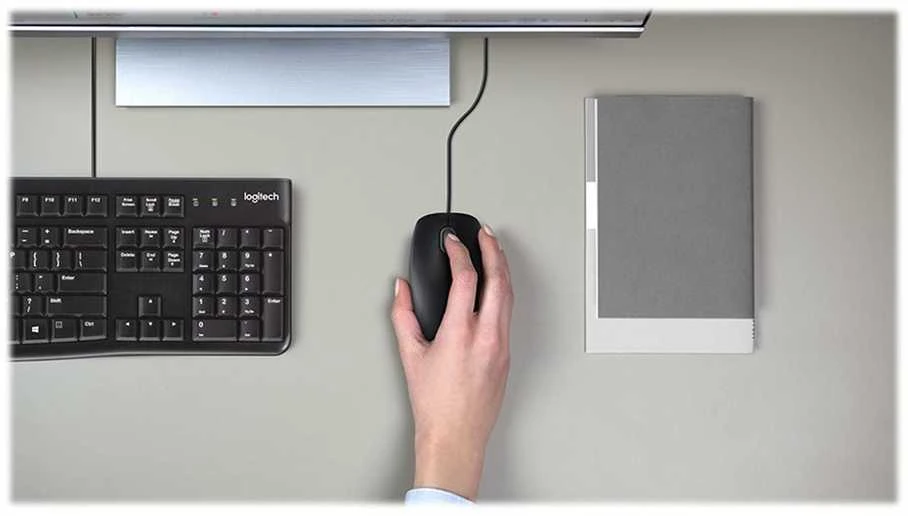 Pelė Logitech B110 Silent, Juoda