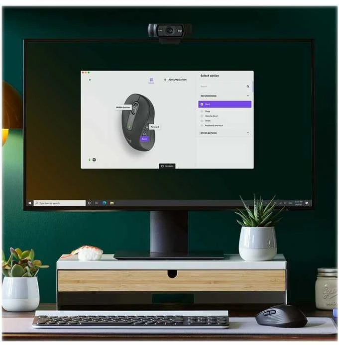 Belaidė pelė Logitech Signature M650 L Left, grafito spalvos