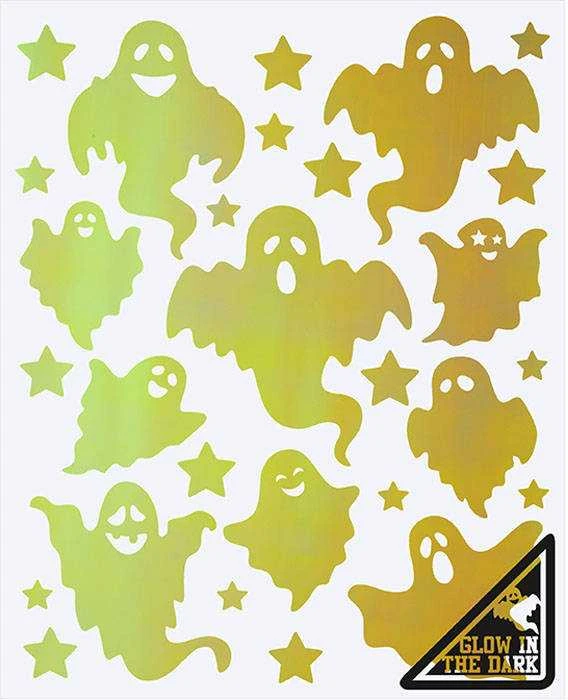 Naplamki Karštieji perkėlimo lipdukai drabužiams Ghosts OZ0010