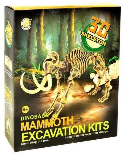 Jokomisiada Mamuto skeleto 3D kasinėjimai Set