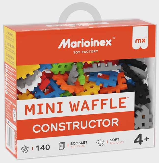 Marioinex Mini vaflinės statybinės plytos 140 vnt.