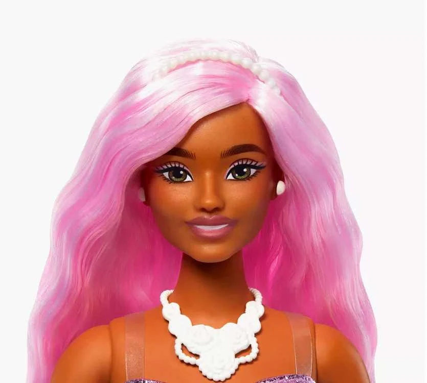 Mattel BARBIE DELUXE FASHIONISTAS lėlė rožiniais plaukais (HYV25)