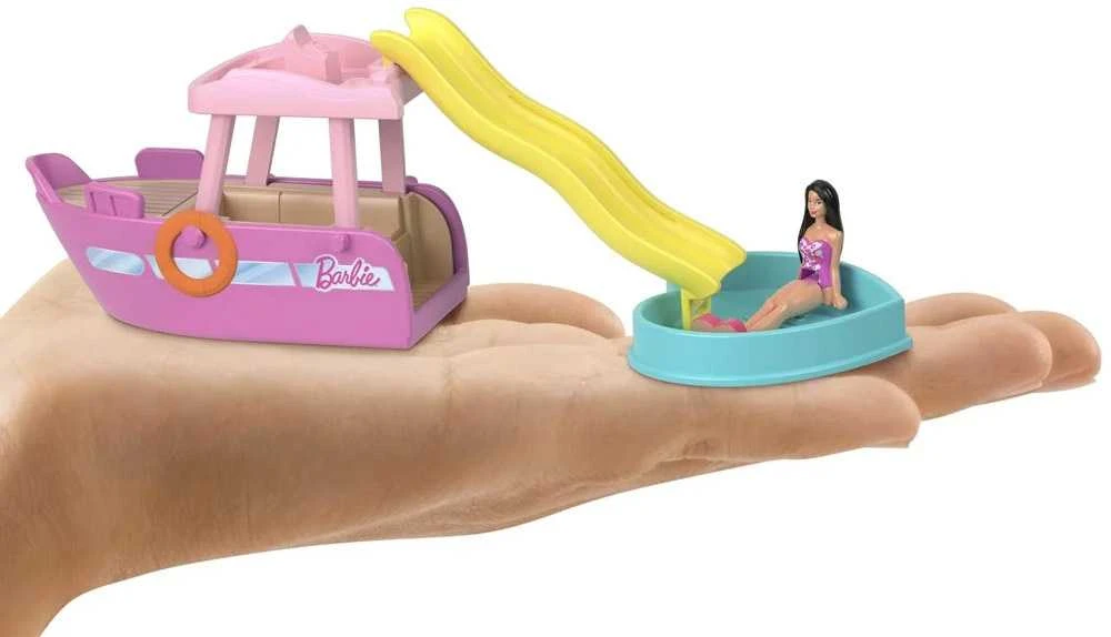Barbie Mini BarbieLand Doll and Vehicle HYF41