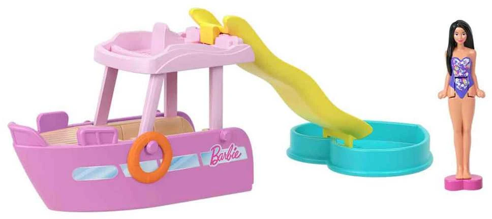 Barbie Mini BarbieLand Doll and Vehicle HYF41