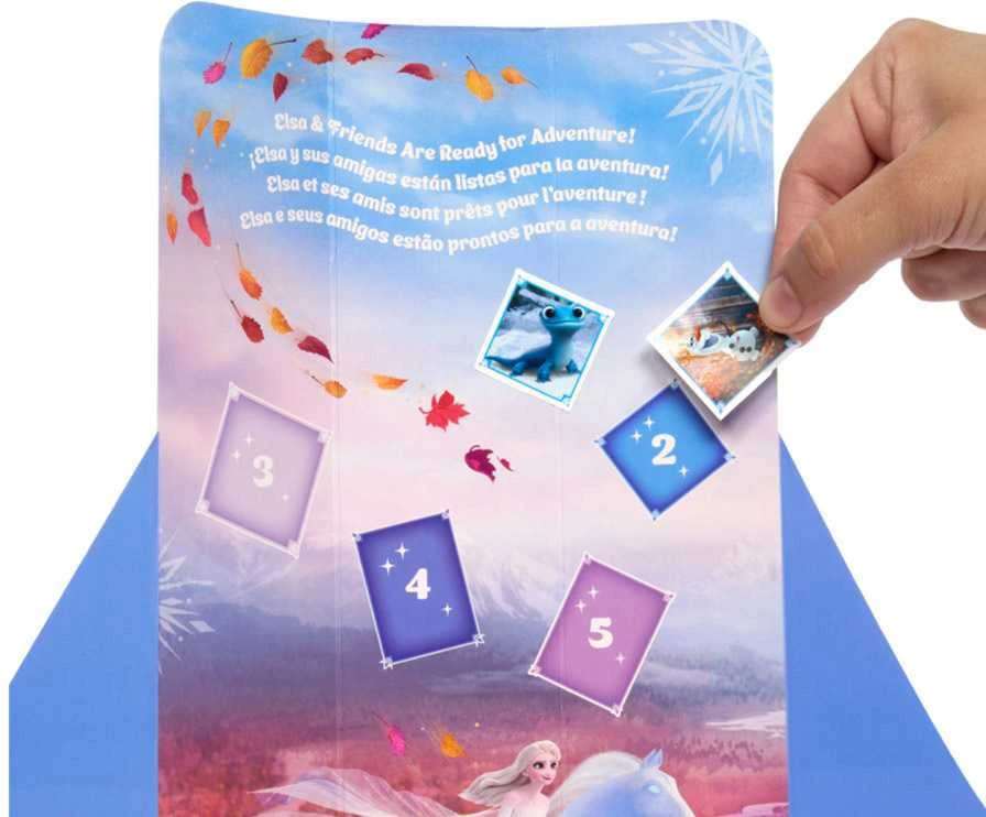 Lelė Mattel „Disney Frozen Spin & Reveal“ Elzos siurprizų rinkinys