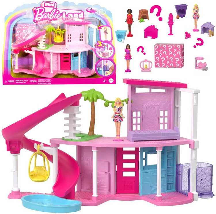 Barbie Mini namai Barbė su staigmena HYF45