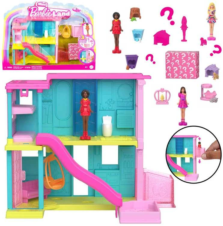 Mattel Barbės mini svajonių namelis su staigmena HYF44 HYF46