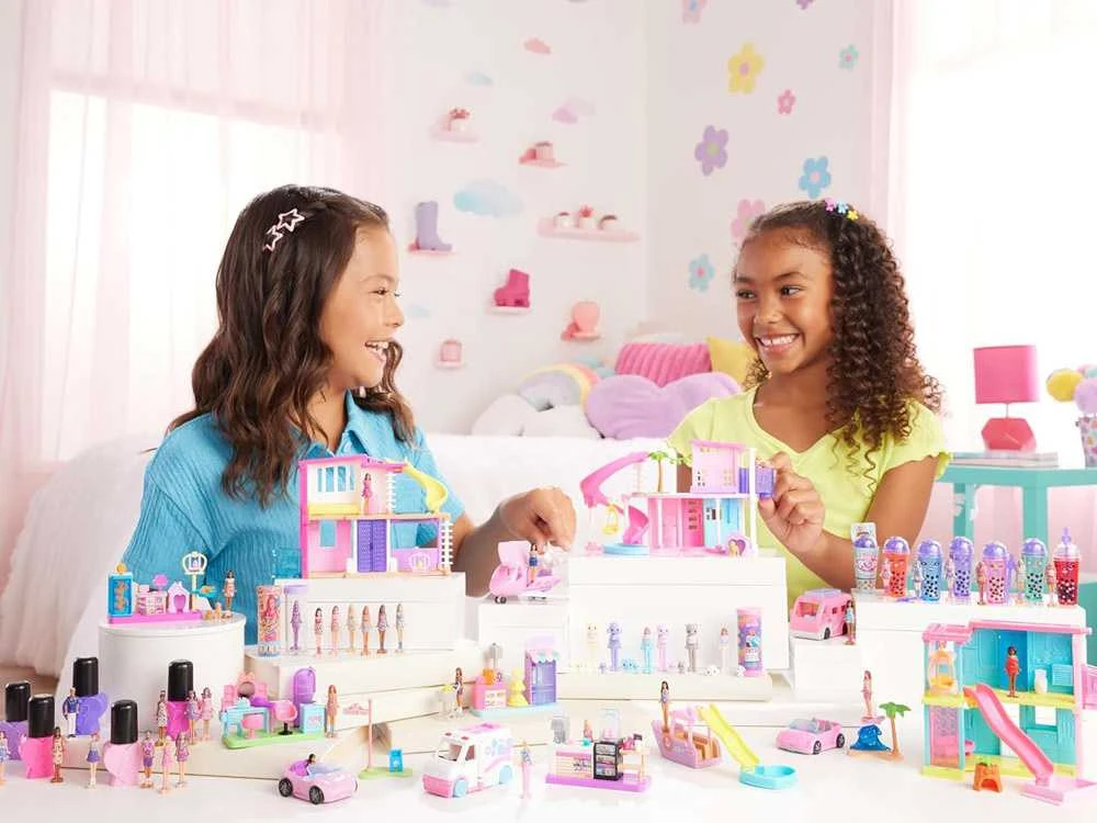 Mattel Barbės mini svajonių namelis su staigmena HYF44 HYF46