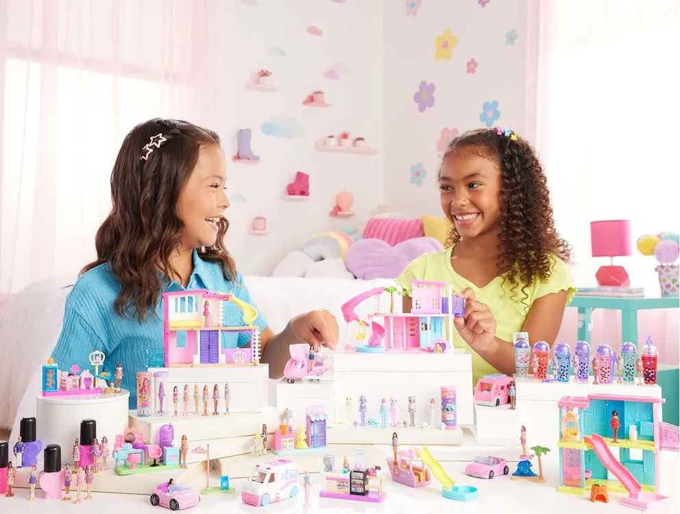 Mattel Barbės mini svajonių namelis su staigmena HYF44 HYF47