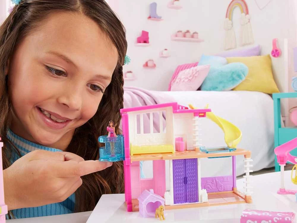 Mattel Barbės mini svajonių namelis su staigmena HYF44 HYF47