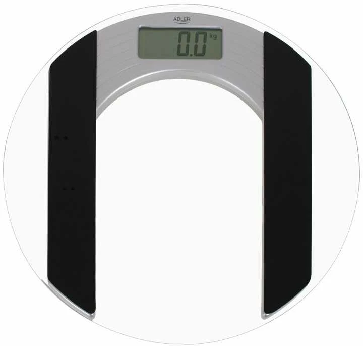 Adler | Body fit Svarstyklės | Didžiausias svoris (keliamoji galia) 150 kg | Tikslumas 100 g | Stiklas