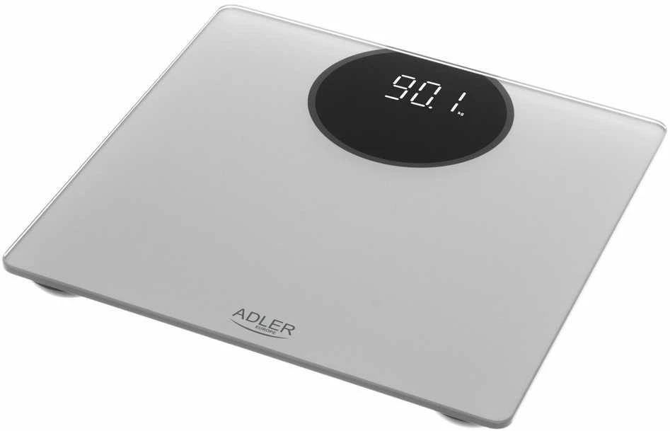 Adler | Vonios svarstyklės | AD 8175 | Didžiausias svoris (keliamoji galia) 180 kg | Tikslumas 100 g | sidabras