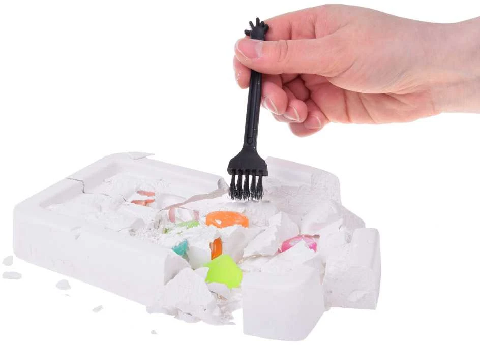 Jokomisiada Little archaeologist excavation fluorescent stones treasure hunt ZA5595