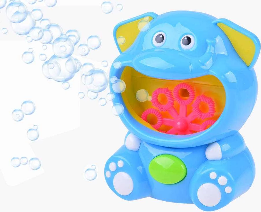 Jokomisiada Automatic soap bubble machine mėlynas elephant ZA4149