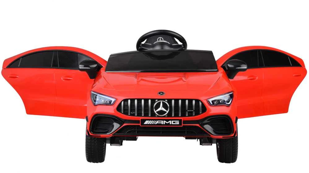 Akumuliatorinis sportinis automobilis vaikams Jokomisiada Mercedes AMG CLA 45s PA0307 | spalva: raudona
