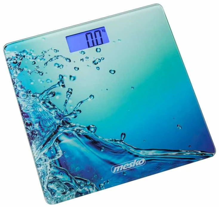 Mesko | Vonios svarstyklės | MS 8156 | Didžiausias svoris (keliamoji galia) 150 kg | Tikslumas 100 g | Mėlyna