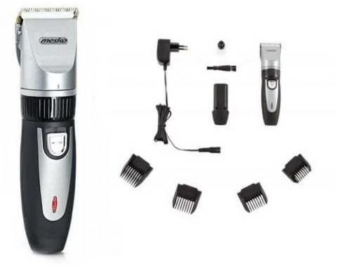 Mesko | Hair clipper for pets | MS 2826 | Corded/ Cordless | Juodas/Sidabrinis