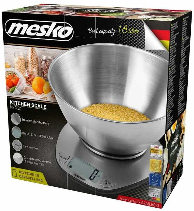 Virtuvinės svarstyklės Mesko 3152