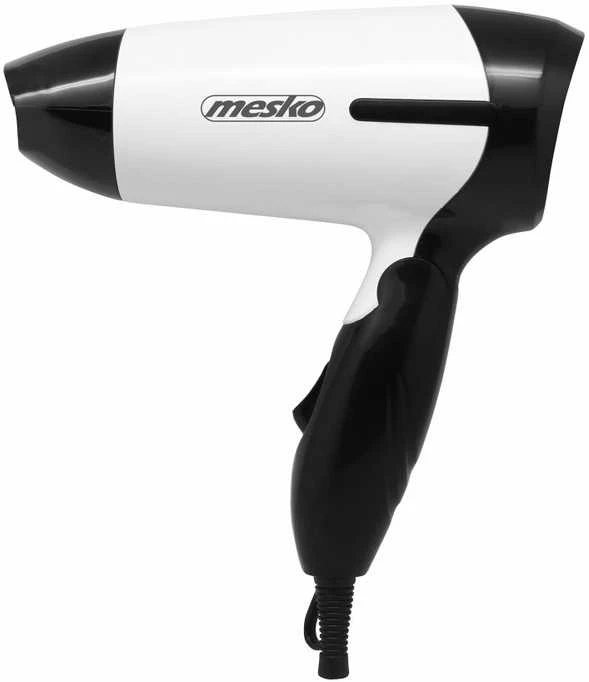 Mesko | Plaukų džiovintuvas | MS 2262 | 1000 W | Number of temperature settings 2 | Juodas/Baltas