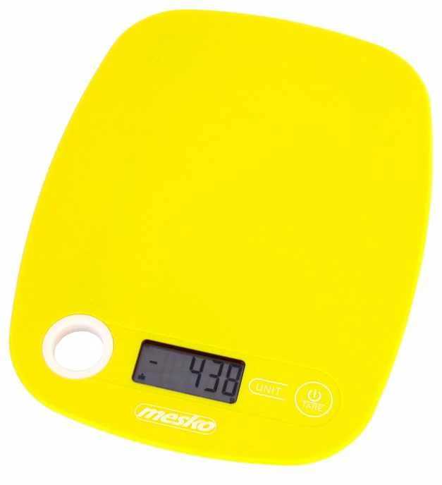 Virtuvinės svarstyklės Virtuvės svarstyklės Adler MESKO MS 3159y (geltonos spalvos)