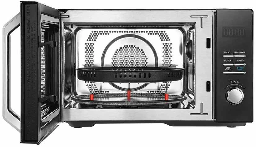 Nezatříděno Midea mikrobangų krosnelė | MAC23XF | Laisvai pastatoma | 800 W | Konvekcinė | 23 l | Grilis | Juodas