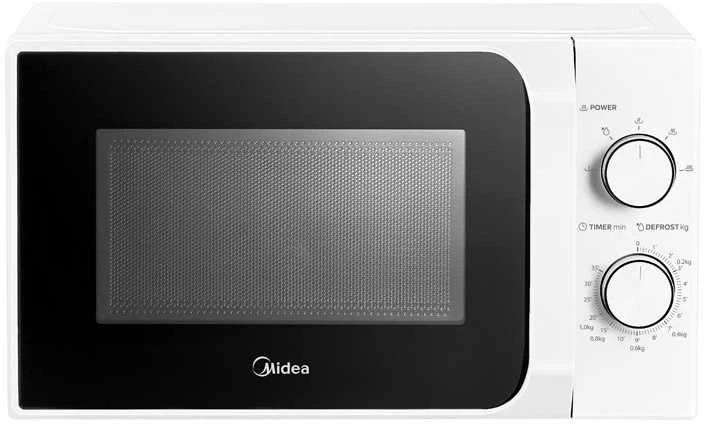 Mikrobangų krosnelė Midea Microwave Oven | MM20CF2E | Free standing | 700 W | 20 L | Baltas